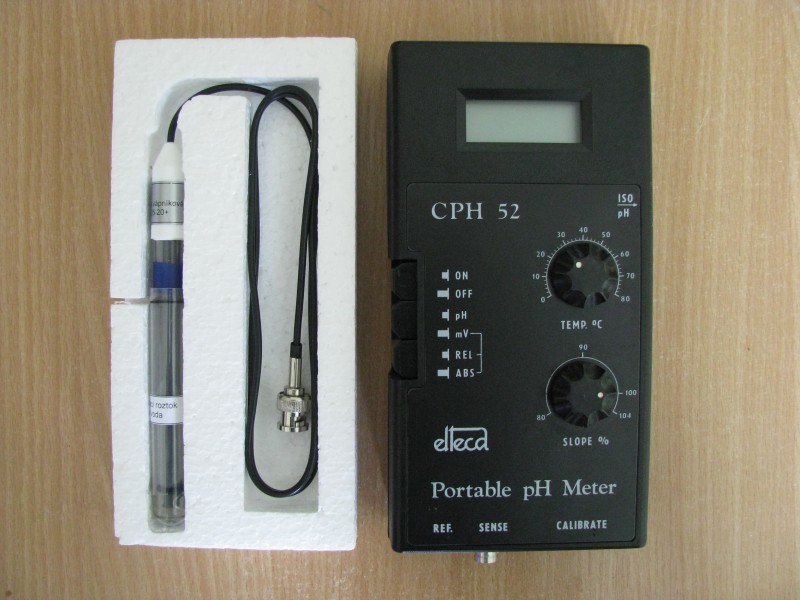 Merací prístroj CPH52 ph/mV, Red- Ox + Ca - ISE